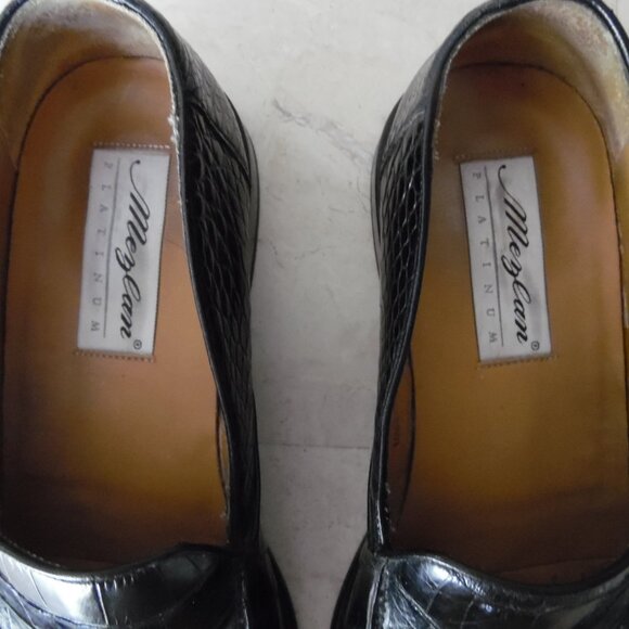 mezlan genuine ALLIGATOR shoes mens size 10 vanderbill? idk - Picture 7 of 12